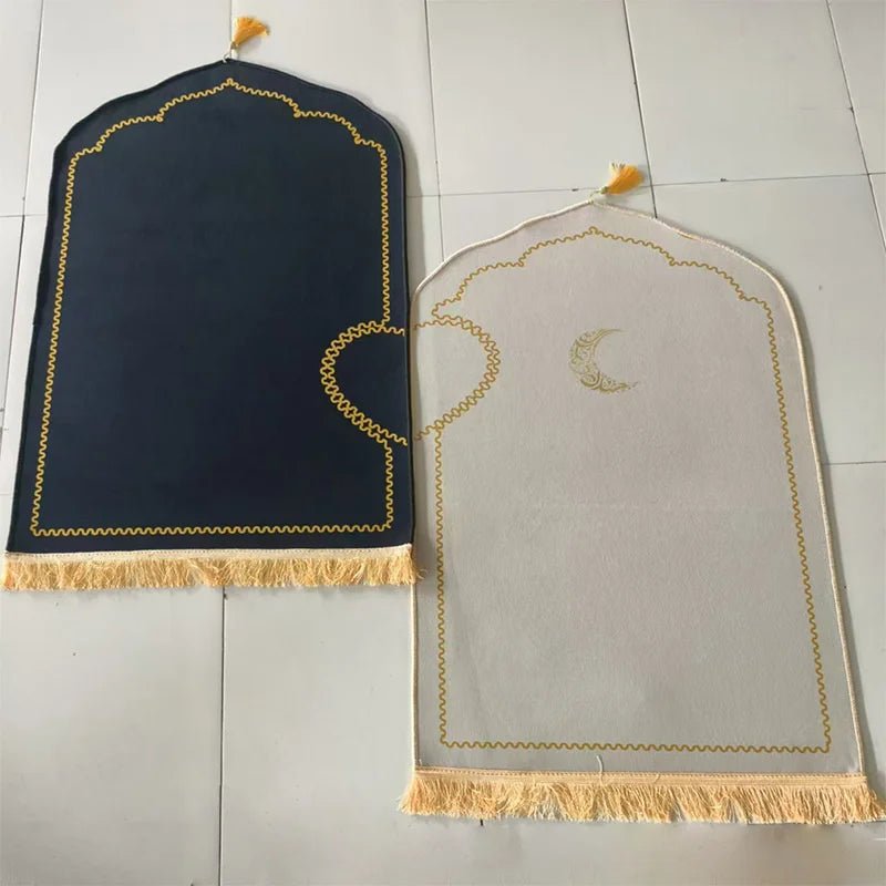 Two Hearts, One Prayer™ – Luxurious Couple’s Prayer Mat Set